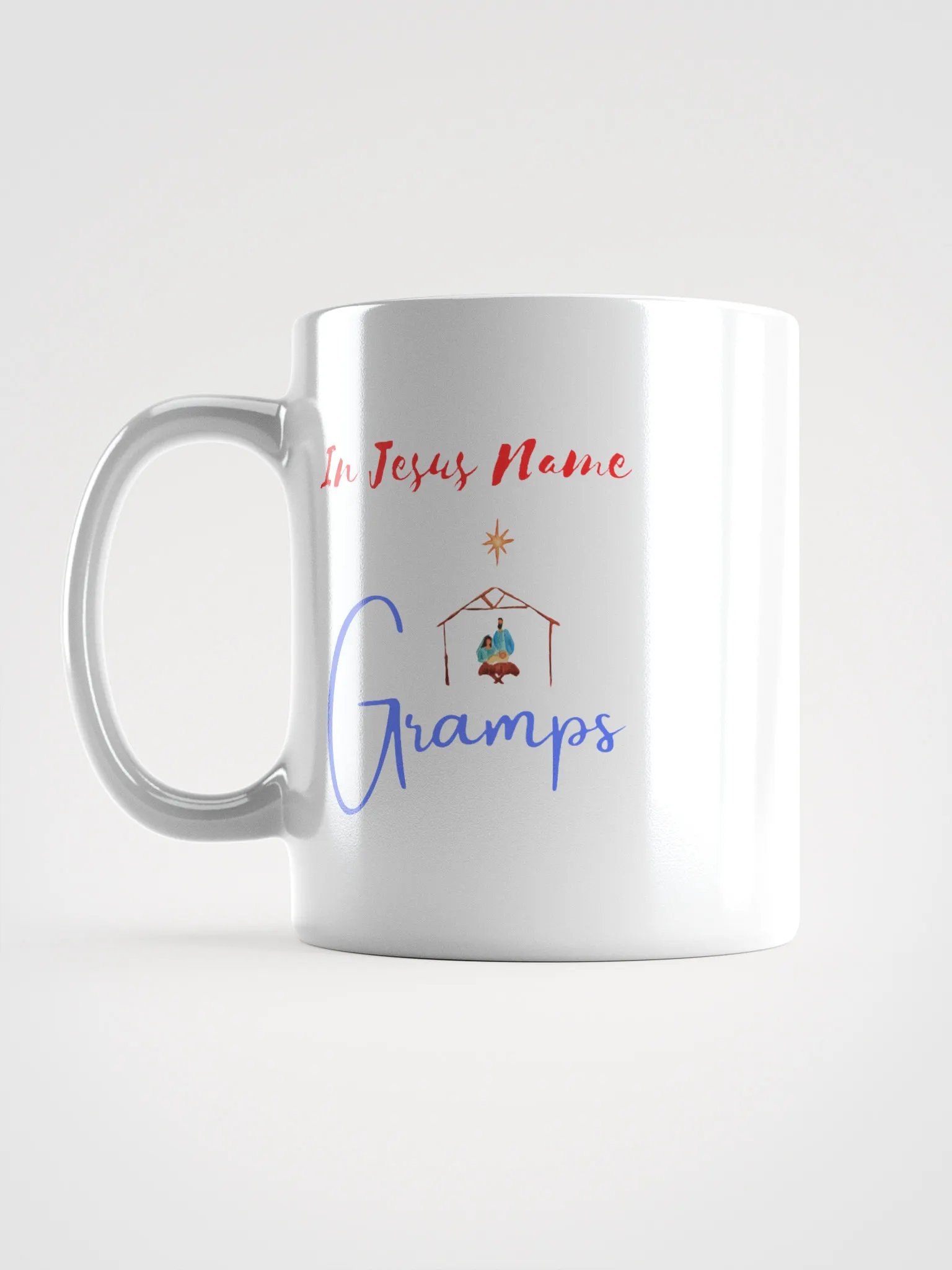 In Jesus Name Nativity Scene Mug product image (2)