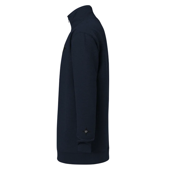 F&F Star Fleece Quarter-Zip (BLK) product image (5)