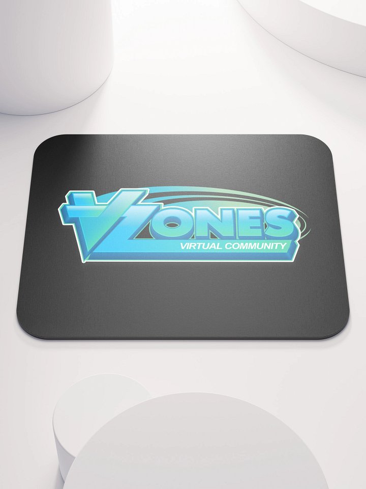VZones Logo Mouse Mat - Black product image (1)