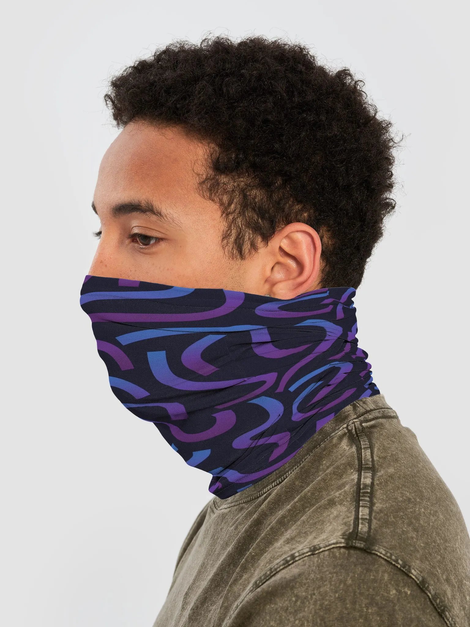 Swirls - Neck Gaiter/Face Mask product image (3)