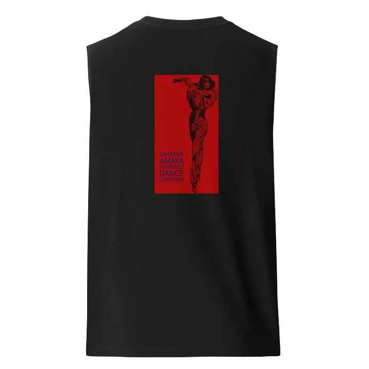 "Carmen" Men Sleeveless - Red/Black product image (2)
