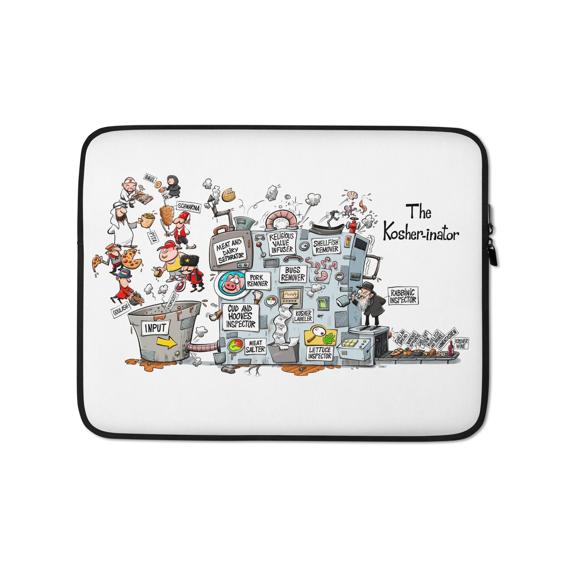 Kosher-inator Laptop Sleeve product image (1)