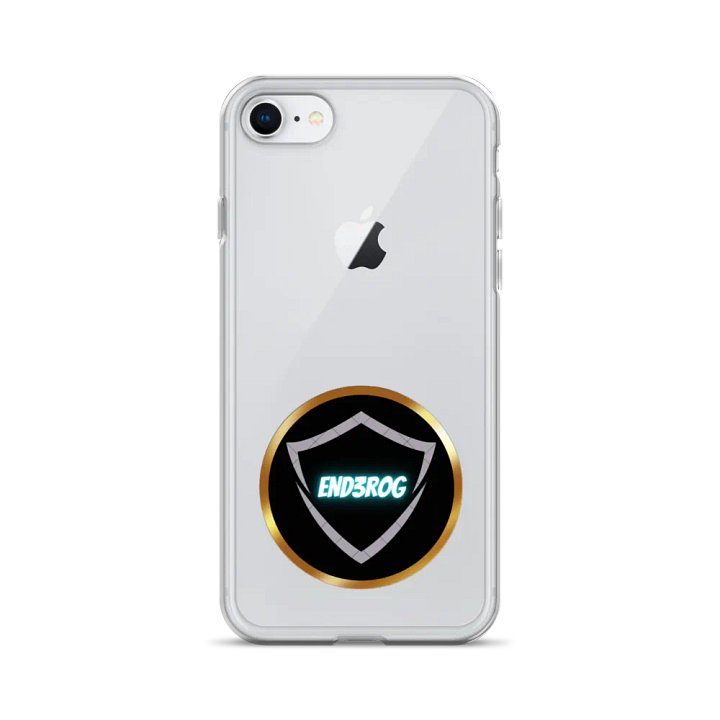Glowing Shield Logo Clear iPhone Case product image (20)