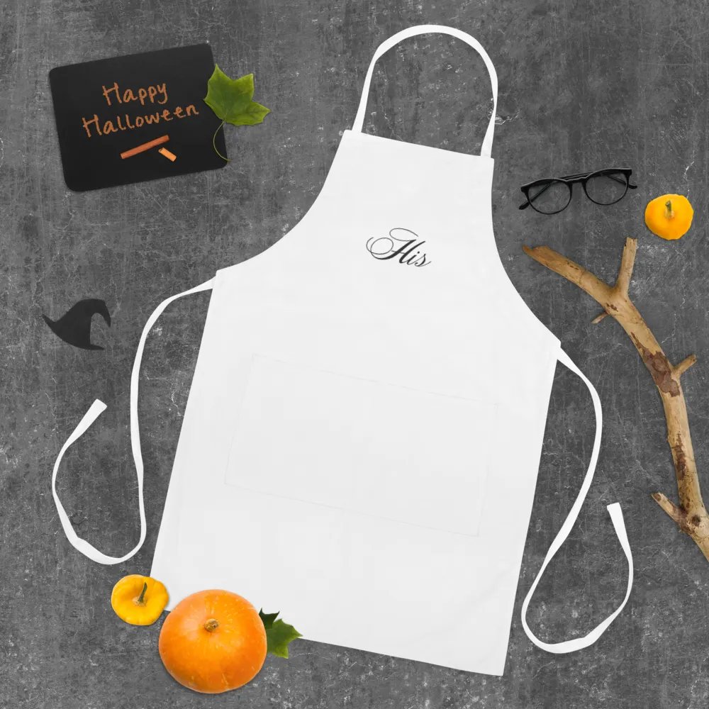Apron - His - on White product image (4)