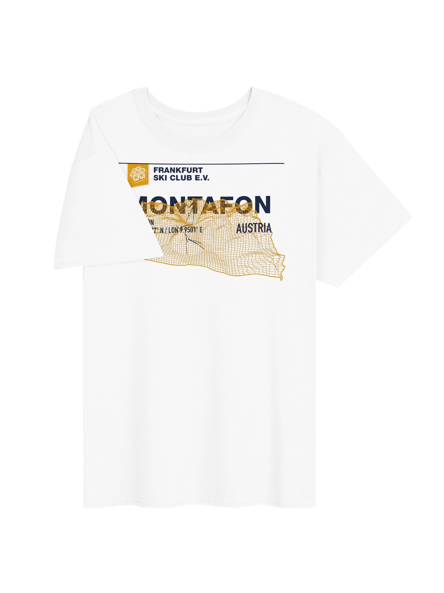 Montafon Coordinates White (front print) product image (2)