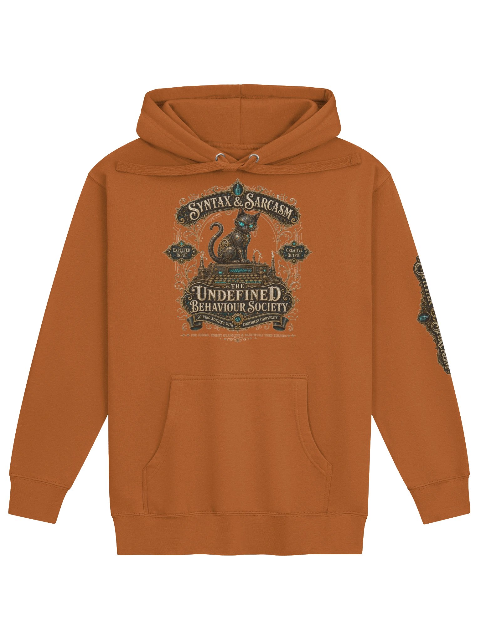 Syntax & Sarcasm Undefined Behaviour Society Unisex Hoodie product image (2)