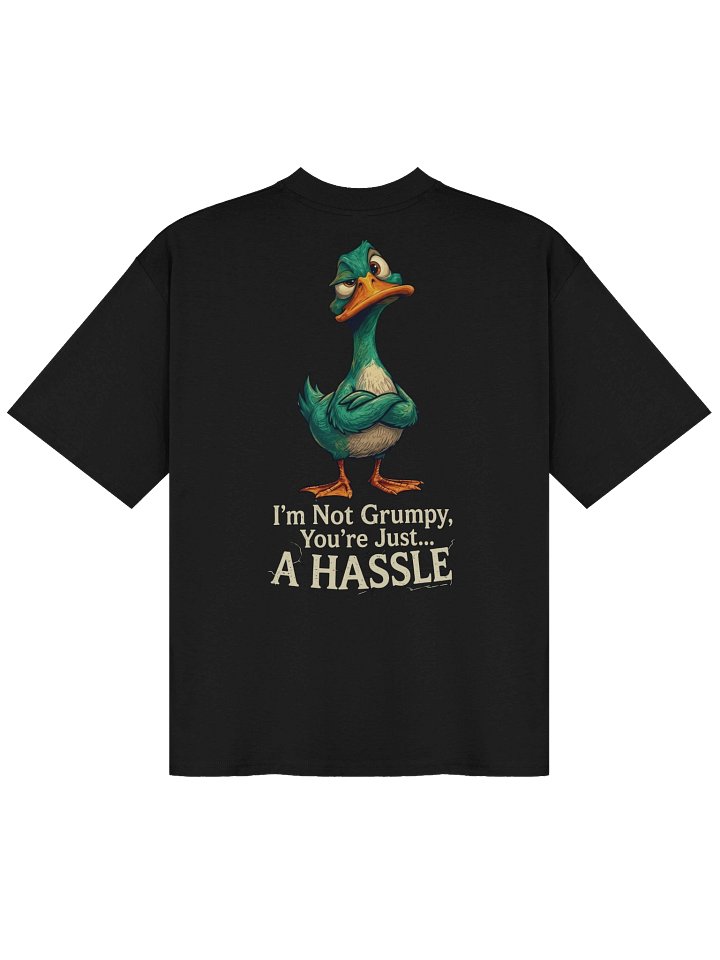 "I'm Not Grumpy" Premium Oversize product image (3)