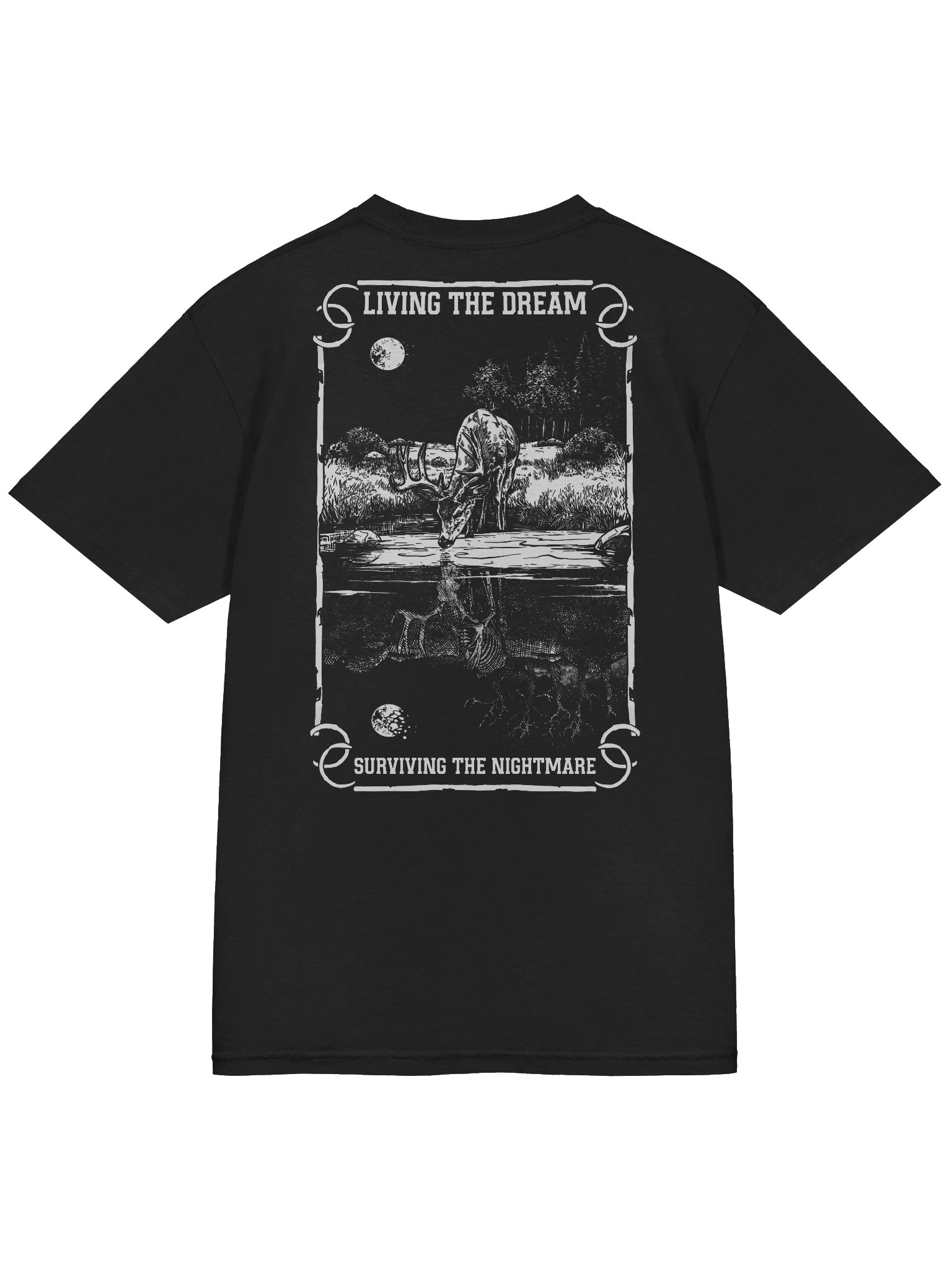 Living and Surviving - Dark Shirt product image (7)