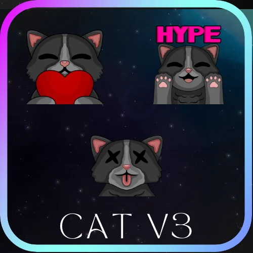 Cat V3 Emotes product image (1)