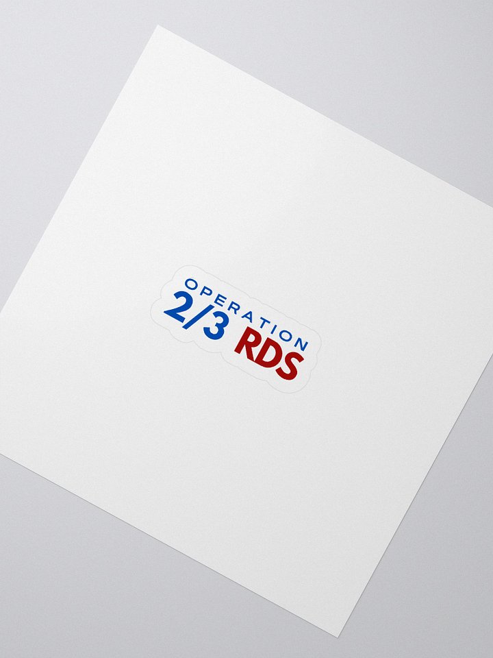 Operation 2/3rd Sticker product image (2)