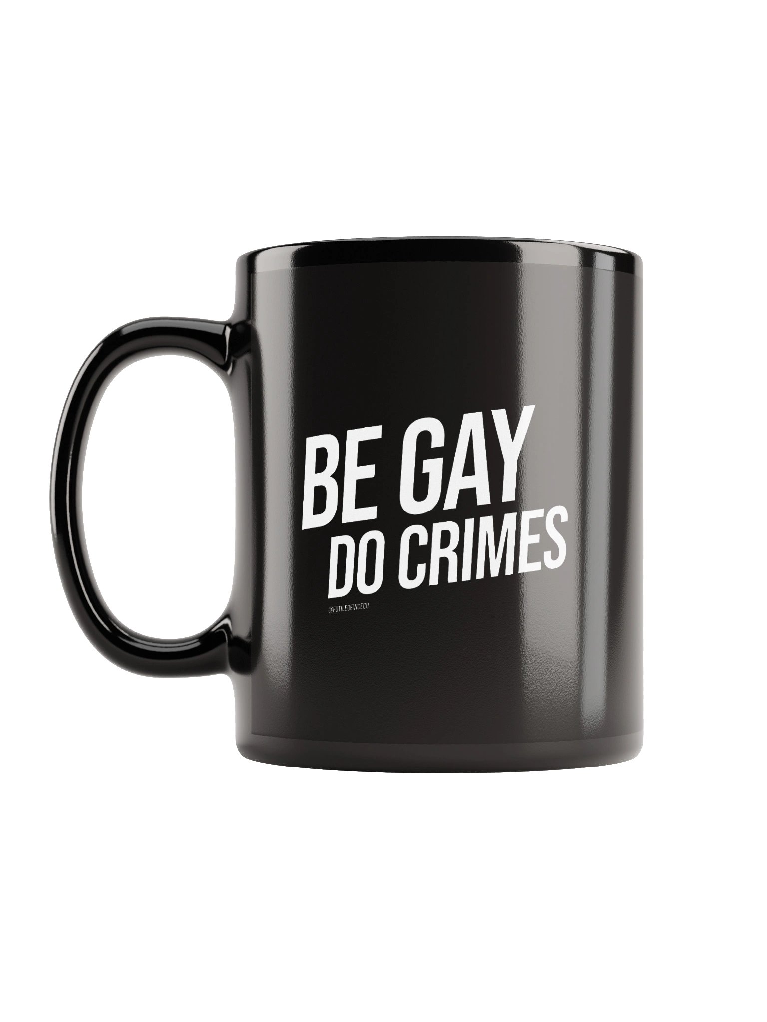 FUTILE DEVICE: BE GAY DO CRIMES (MUG) product image (11)