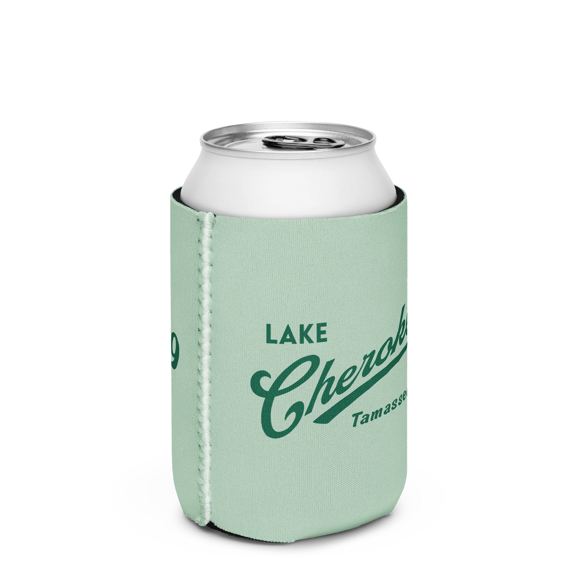 Lake Cherokee Koozie - Green Swoosh product image (3)