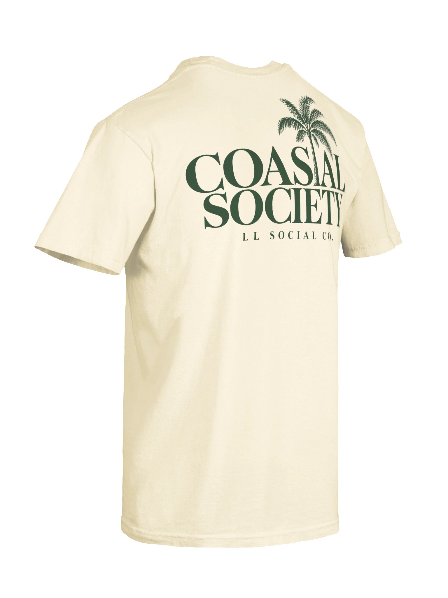 LL Social Co. Coastal Society Tee — Palm | Forest product image (8)