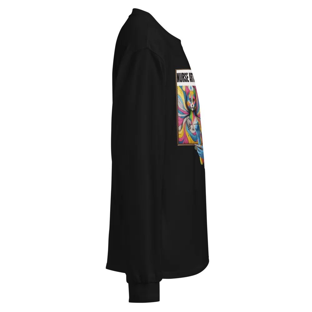 Nurse Artist Vibes Long Sleeve Shirt product image (5)