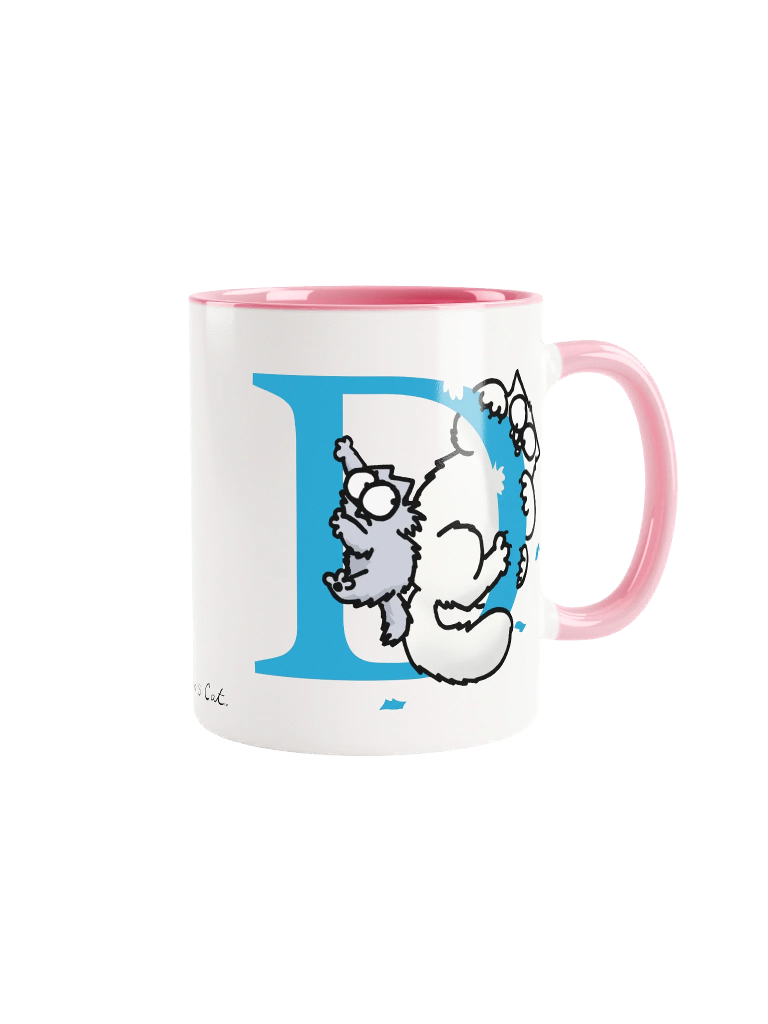 Cat Monogram Mug - D product image (2)