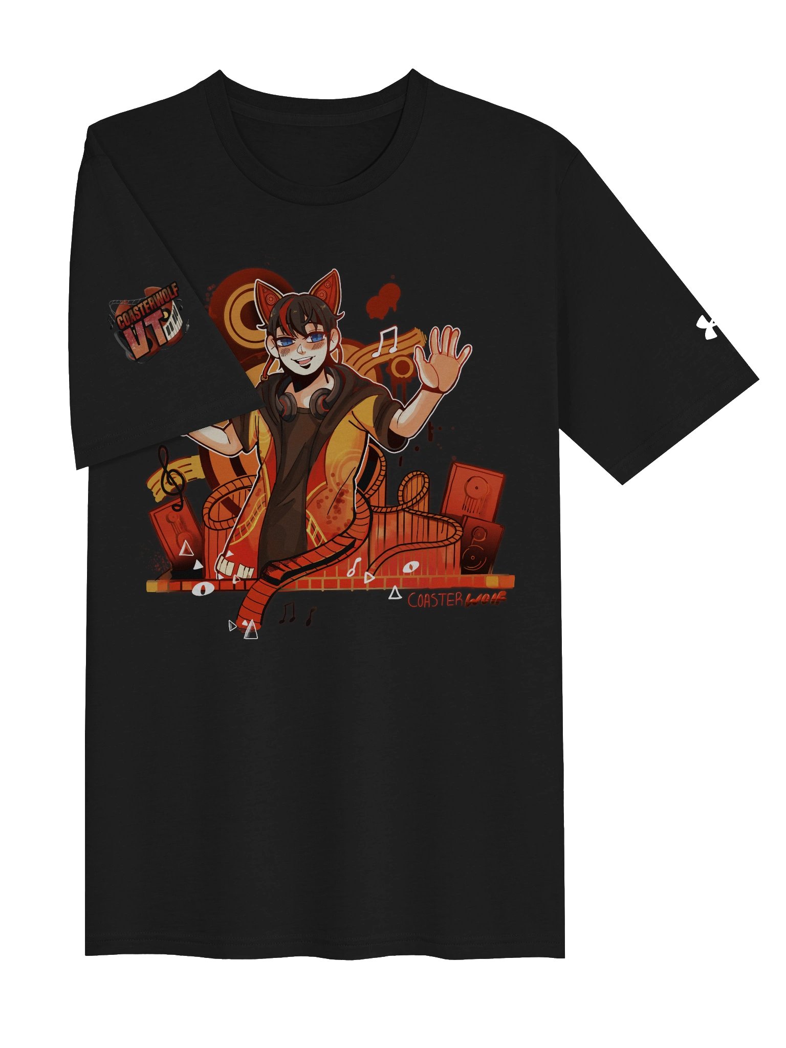 Coaster metro thrill vibes Under Armour® Athletic T-Shirt product image (3)