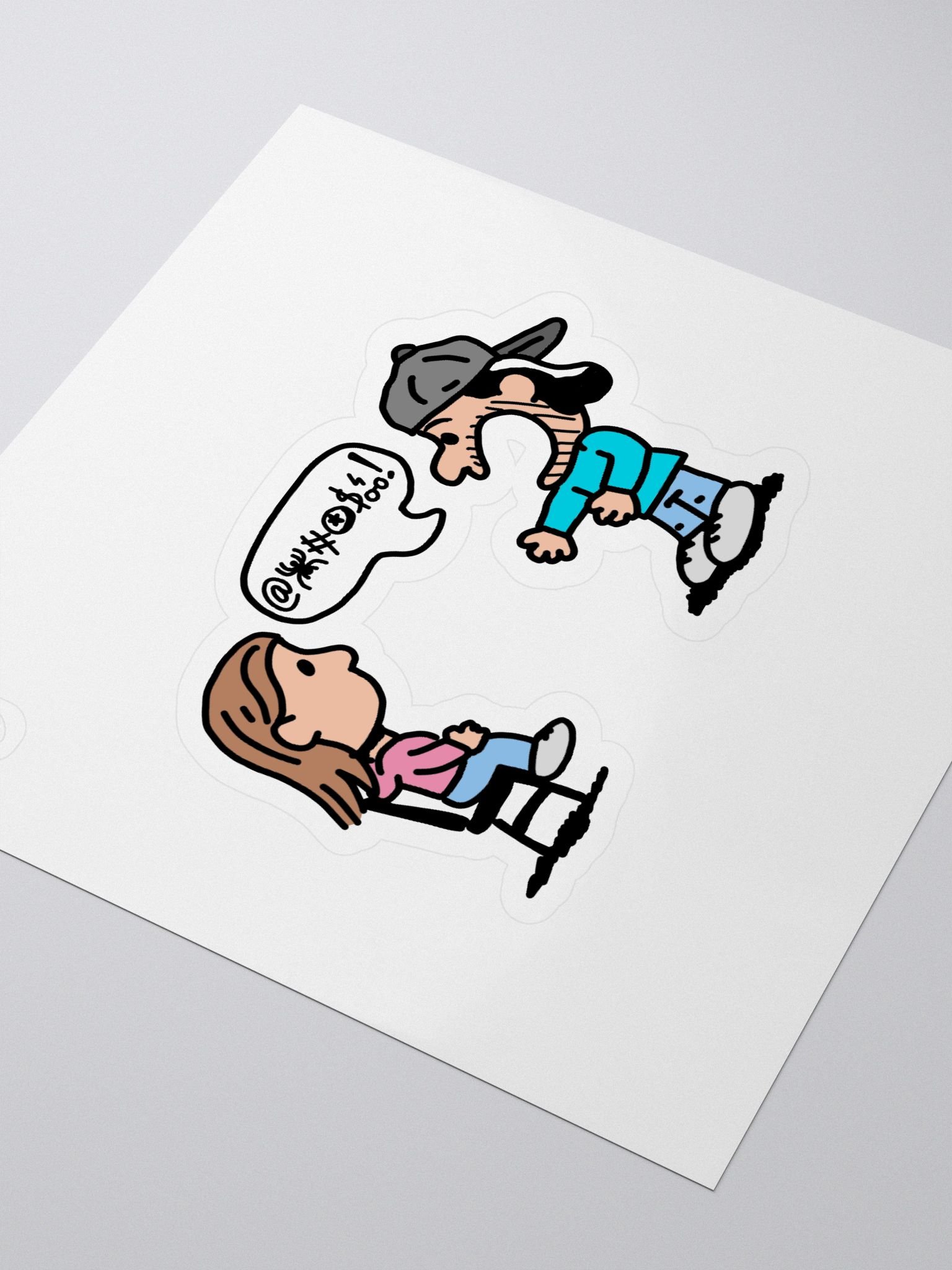 Big Screen Berkan Wife Sticker product image (3)