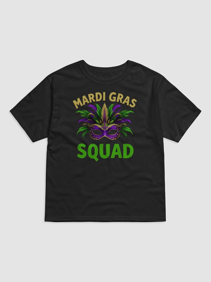 Mardi Gras Squad Feathers T-Shirt product image (1)