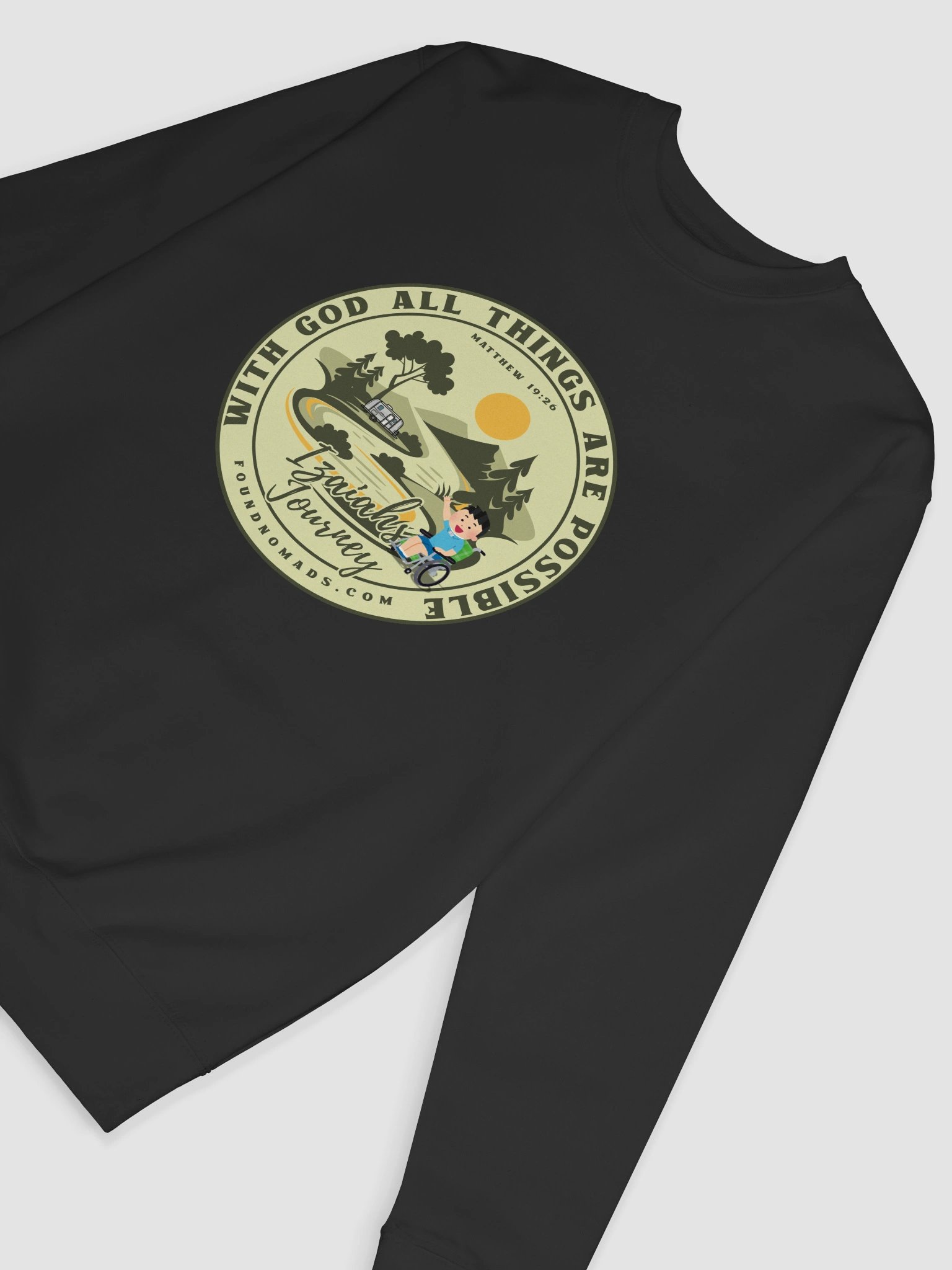 Izaiah’s Journey Crewneck Sweatshirt 2 product image (6)