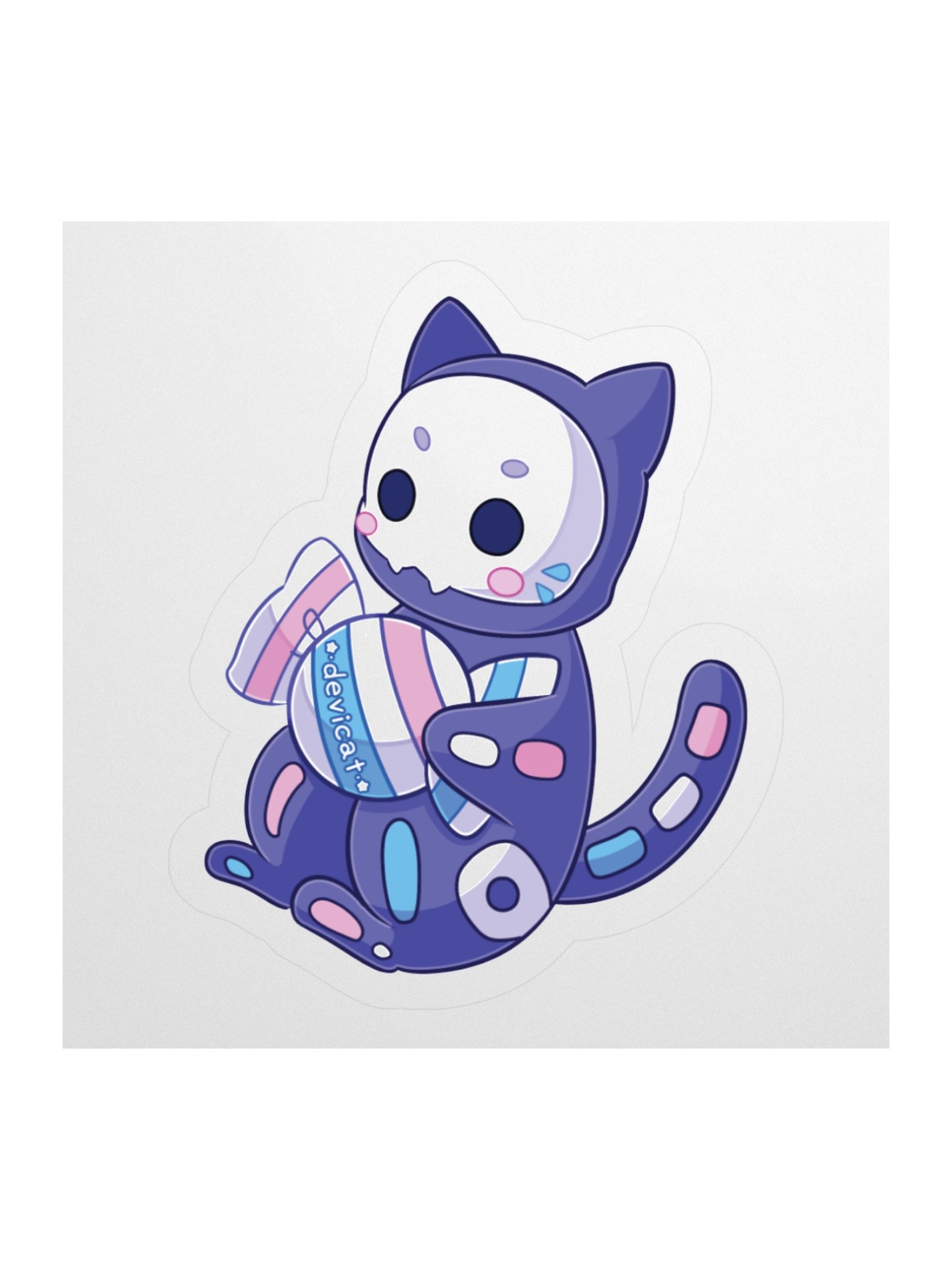 Candi Skele Cat 2024 Variant 1 Sticker product image (1)