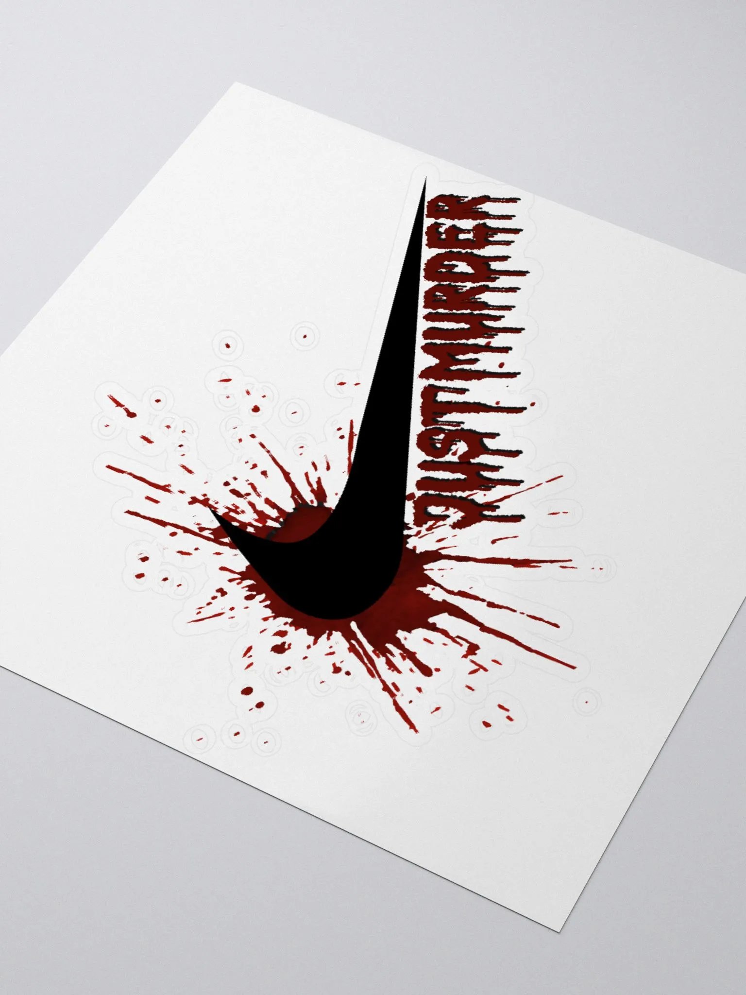 "Just Murder" Sticker product image (3)