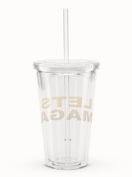 Golden Let's MAGA Tumbler product image (2)
