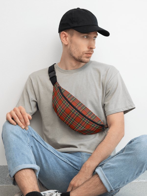Royal Stewart Tartan Fanny Pack product image (1)
