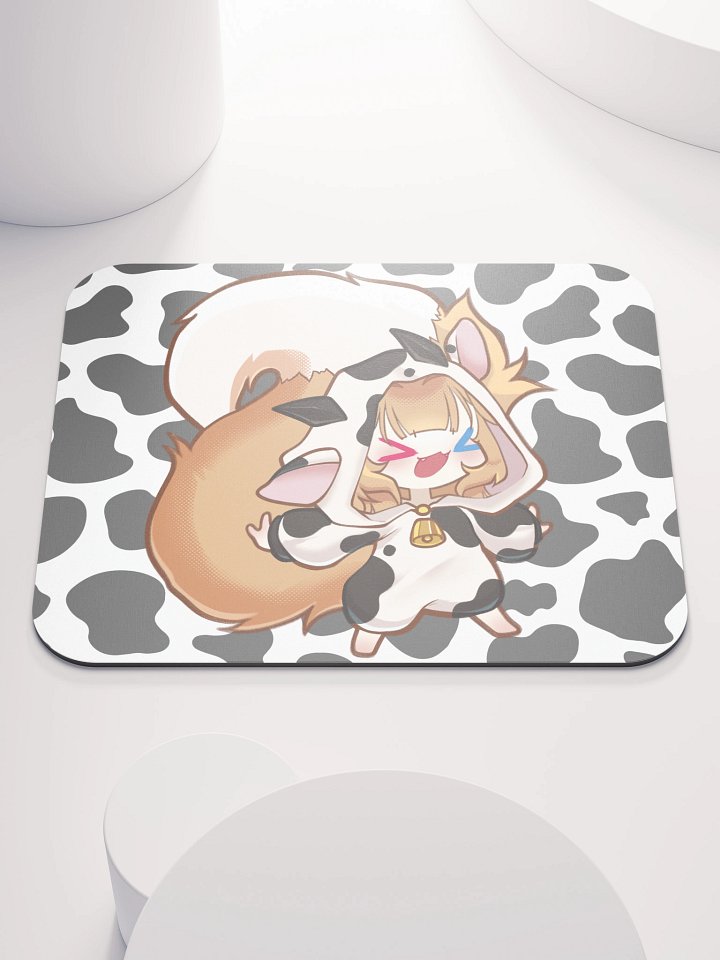 Shiro Cow Onesie Mouse Pad product image (1)