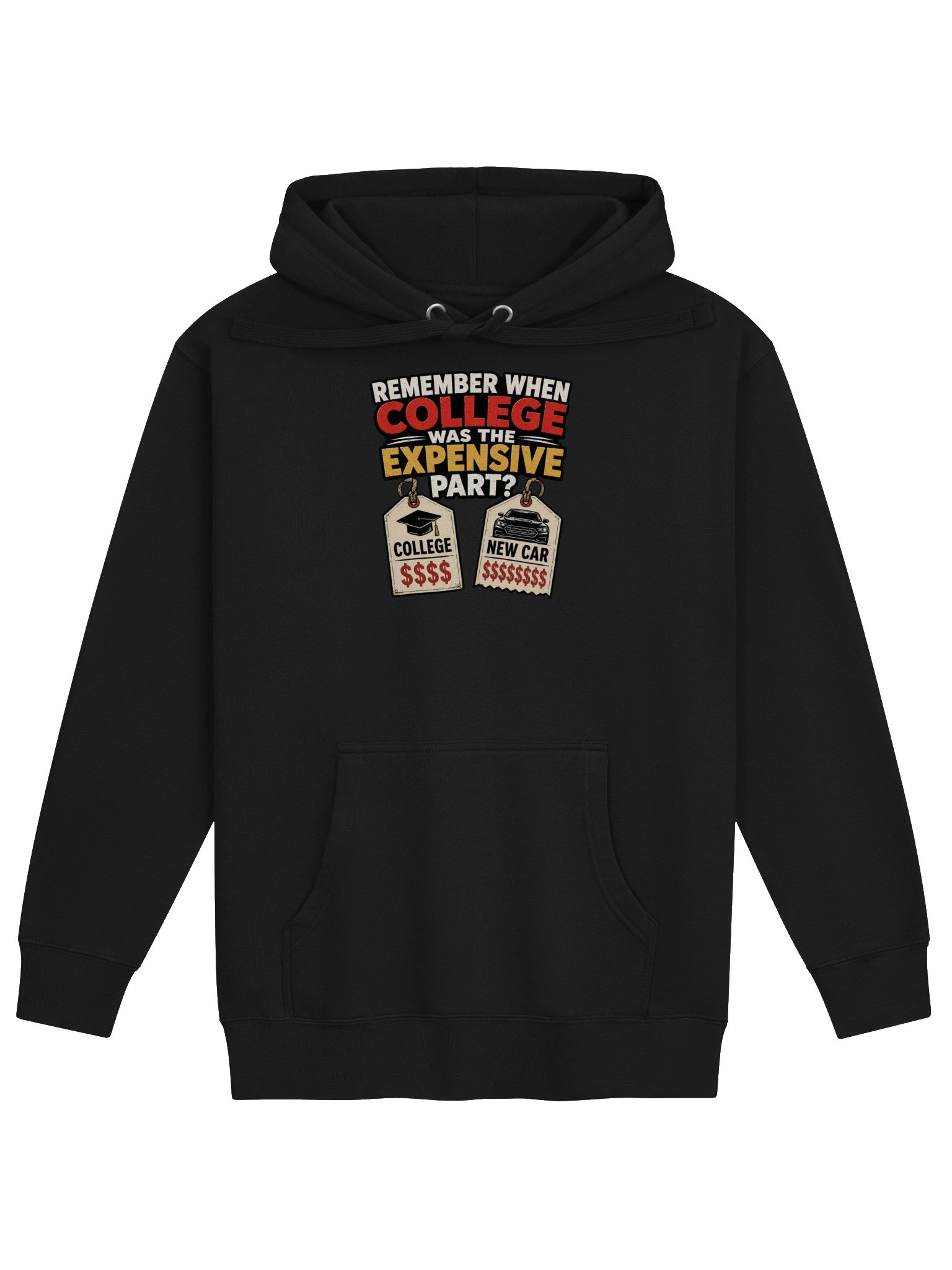 REMEMBER WHEN COLLEGE WAS THE EXPENSIVE PART? HOODIE product image (1)
