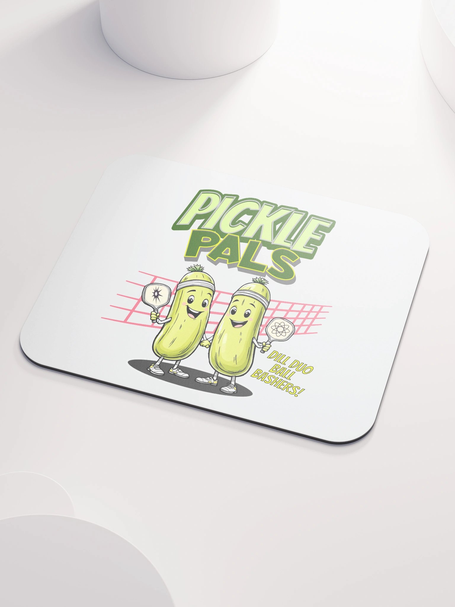 Pickleball Pals Dill Duo Ball Bashers Mouse Pad product image (3)