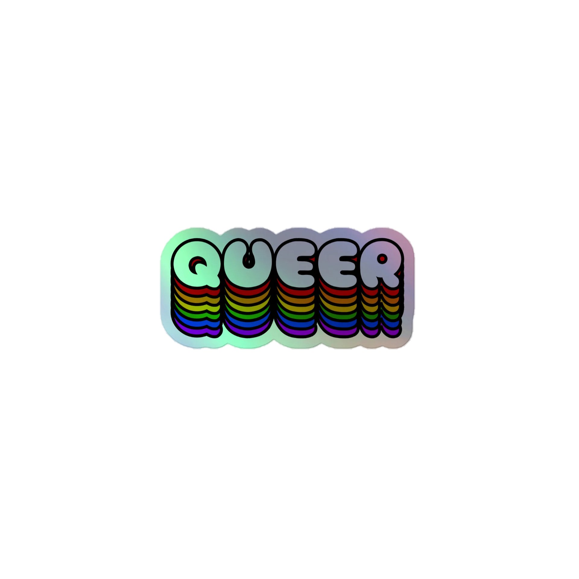 Queer | Holo Sticker product image (1)
