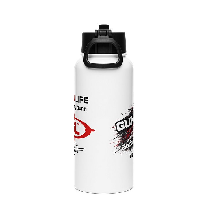GunnLife White Shaker Bottle by Tommy Gunn® product image (2)