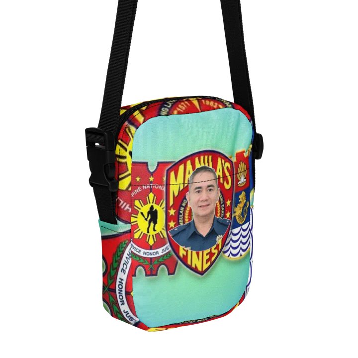 Buhay Tuklas Gen Tom Ibay Manila's Finest Emblem All-Over Print Crossbody Bag product image (1)
