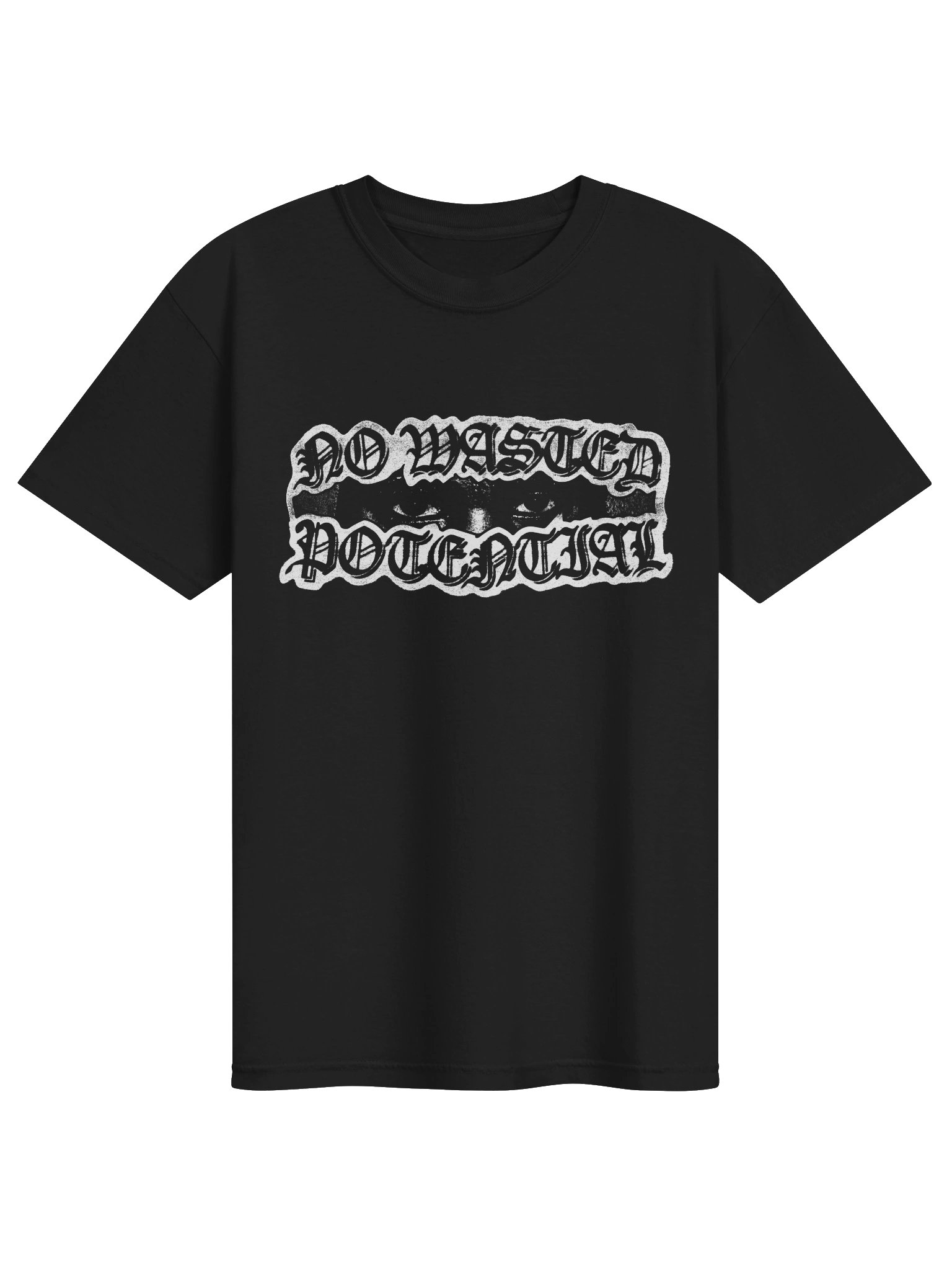 NO WASTED POTENTIAL SHIRT BACKPRINT product image (1)
