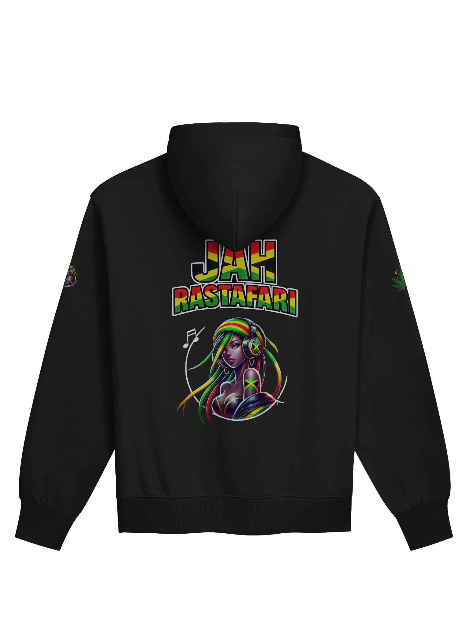Jah Rastafari – Jamaica Roots Hoodie product image (4)