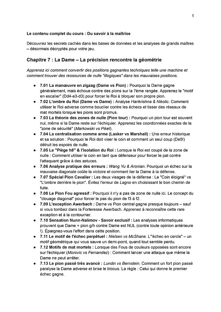L'Art de la Finale Partie 3: Maîtrisez le combat Dame contre Tour et Pièces Mineures product image (2)