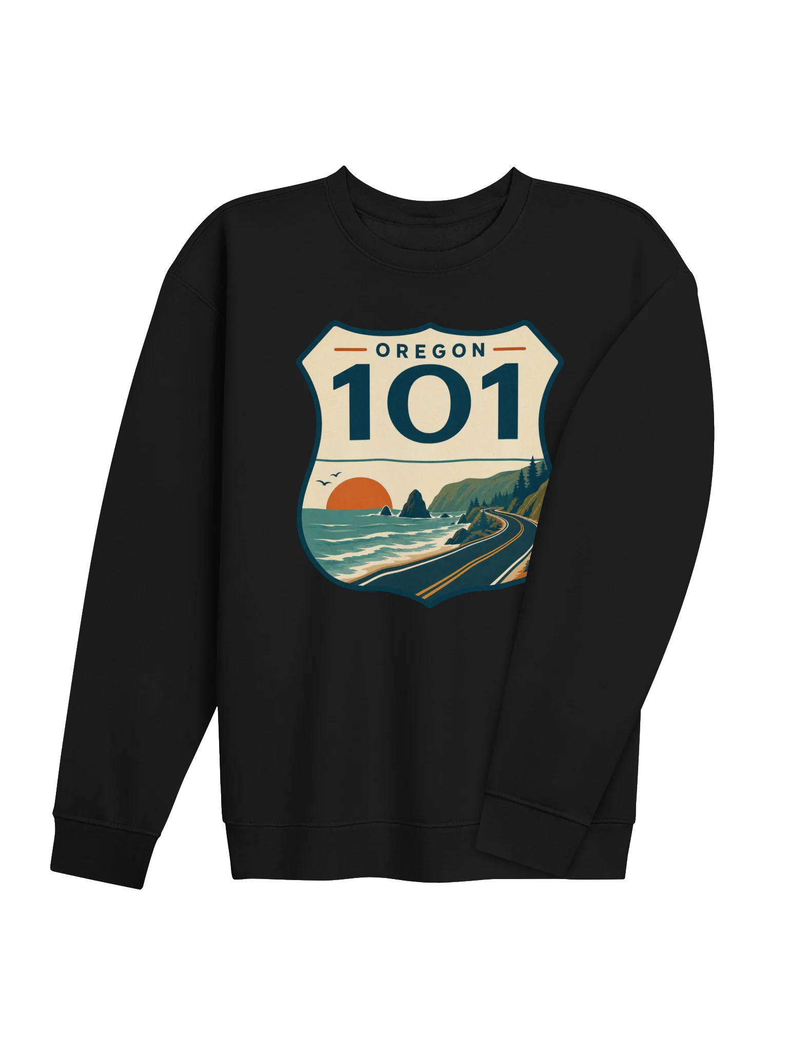 Oregon Coast Highway 101 Crewneck product image (33)