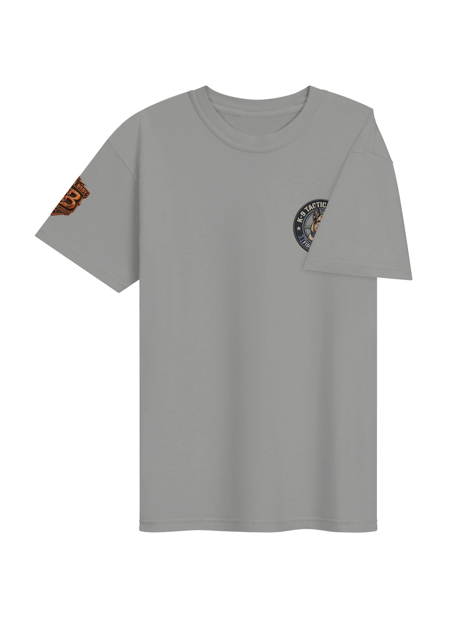 K9 Police Dog Shirt — In Dogs We Trust German Shepherd Tactical Tee | Flat Out Broken™ product image (5)