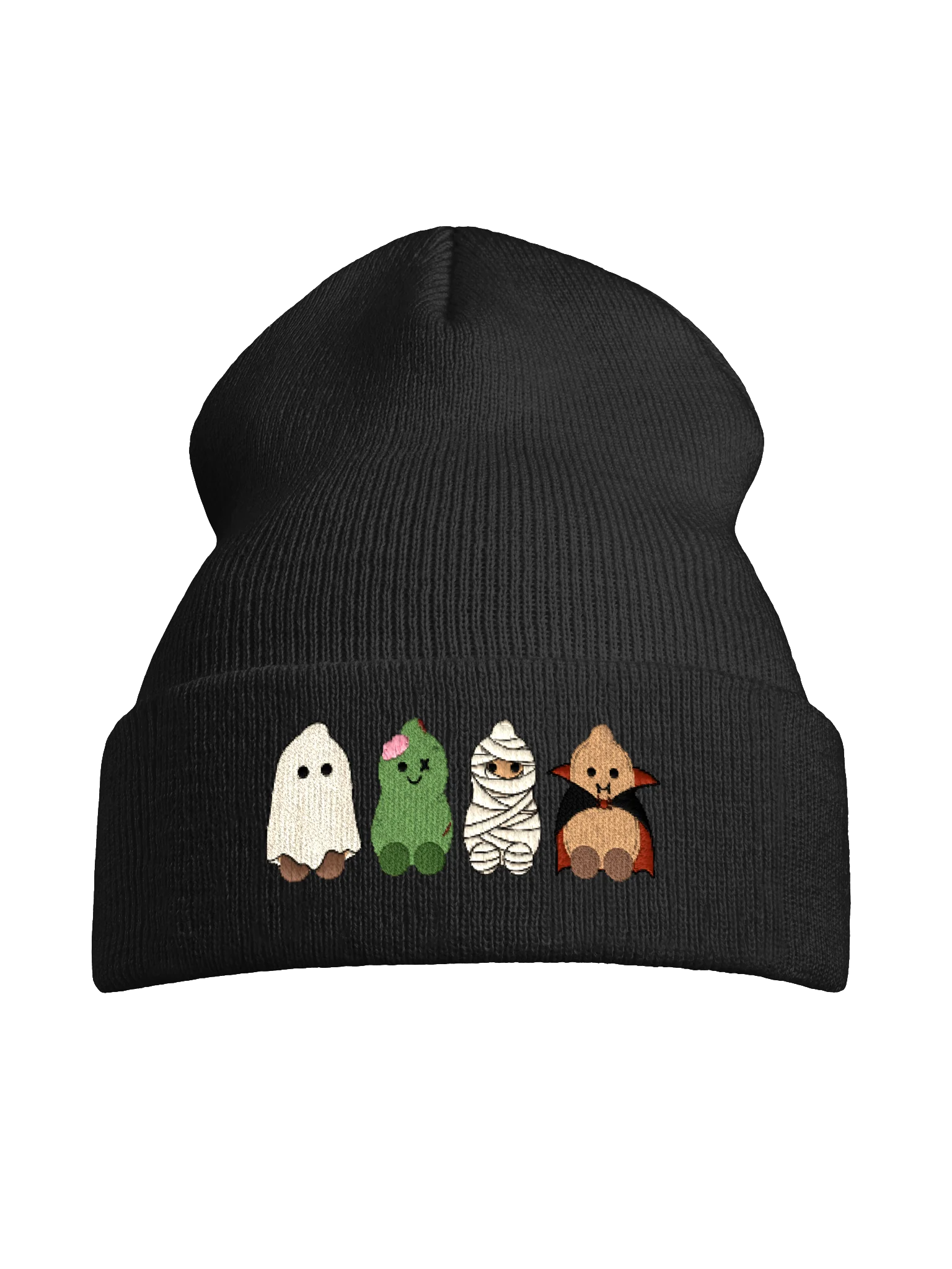Nut of the Living Dead Embroidered Beanie product image (7)