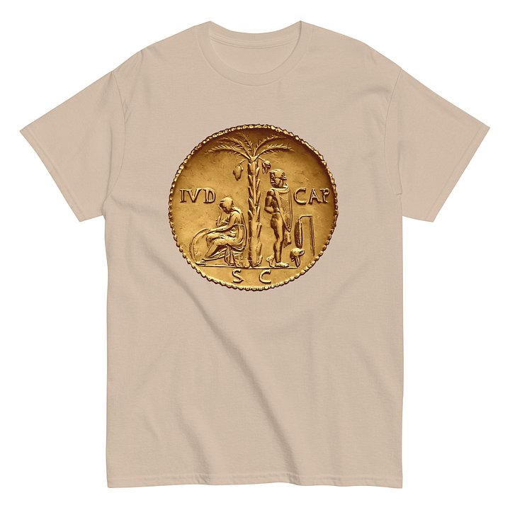 IVDAEA CAPTA Judaea Israel Roman Conquest Authentic Art AD 71, T-Shirt product image (1)