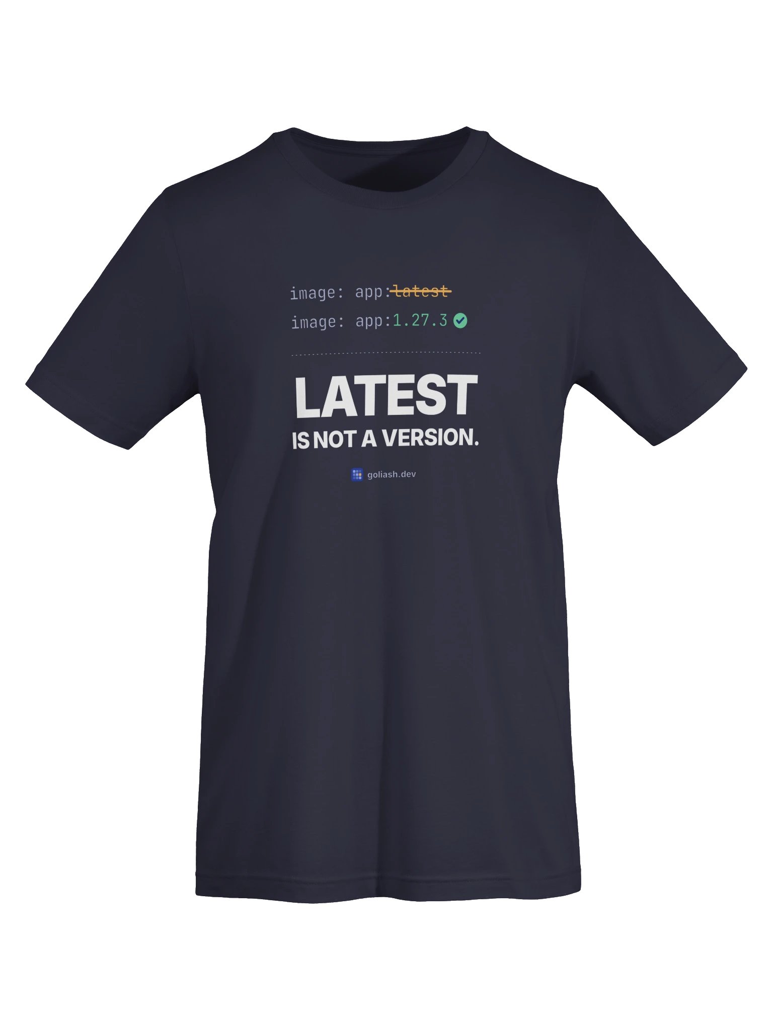 Latest Is Not a Version Tee product image (5)