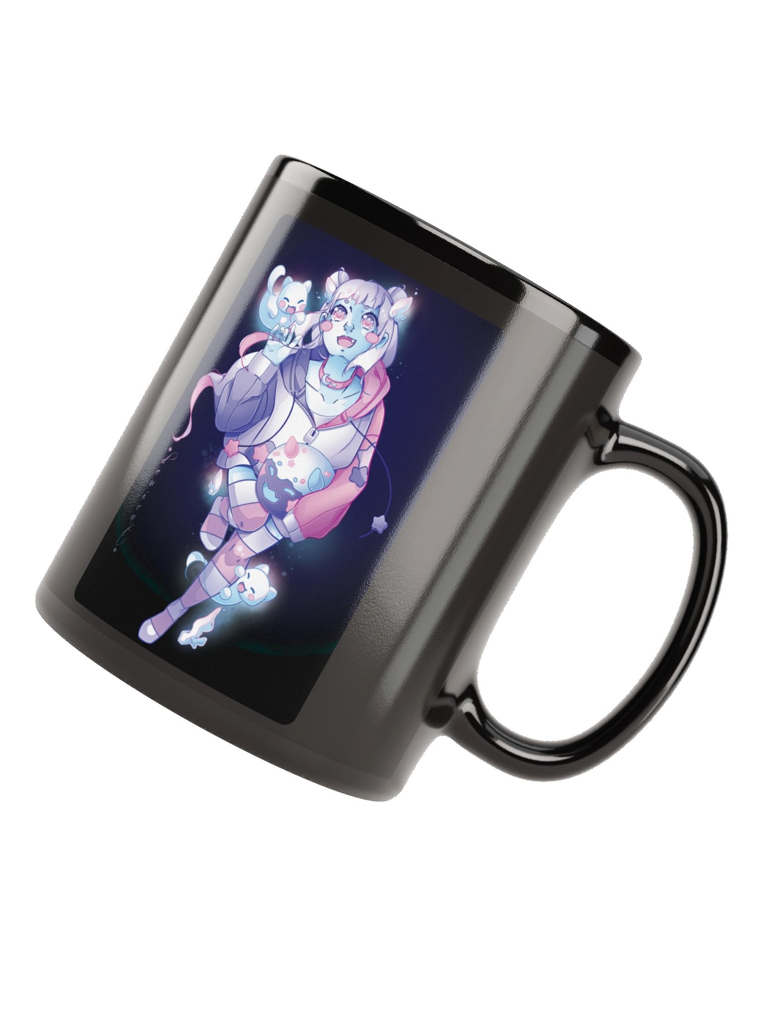 CandiCat Ghost Girl & Ghost Cats 2025 Mug product image (4)