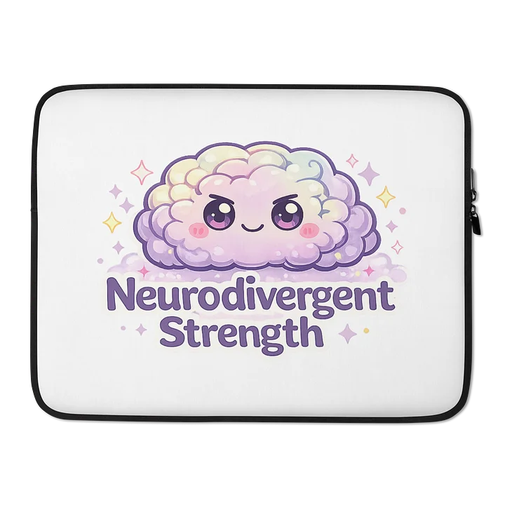 Neurodivergent Strength Laptop Sleeve product image (2)