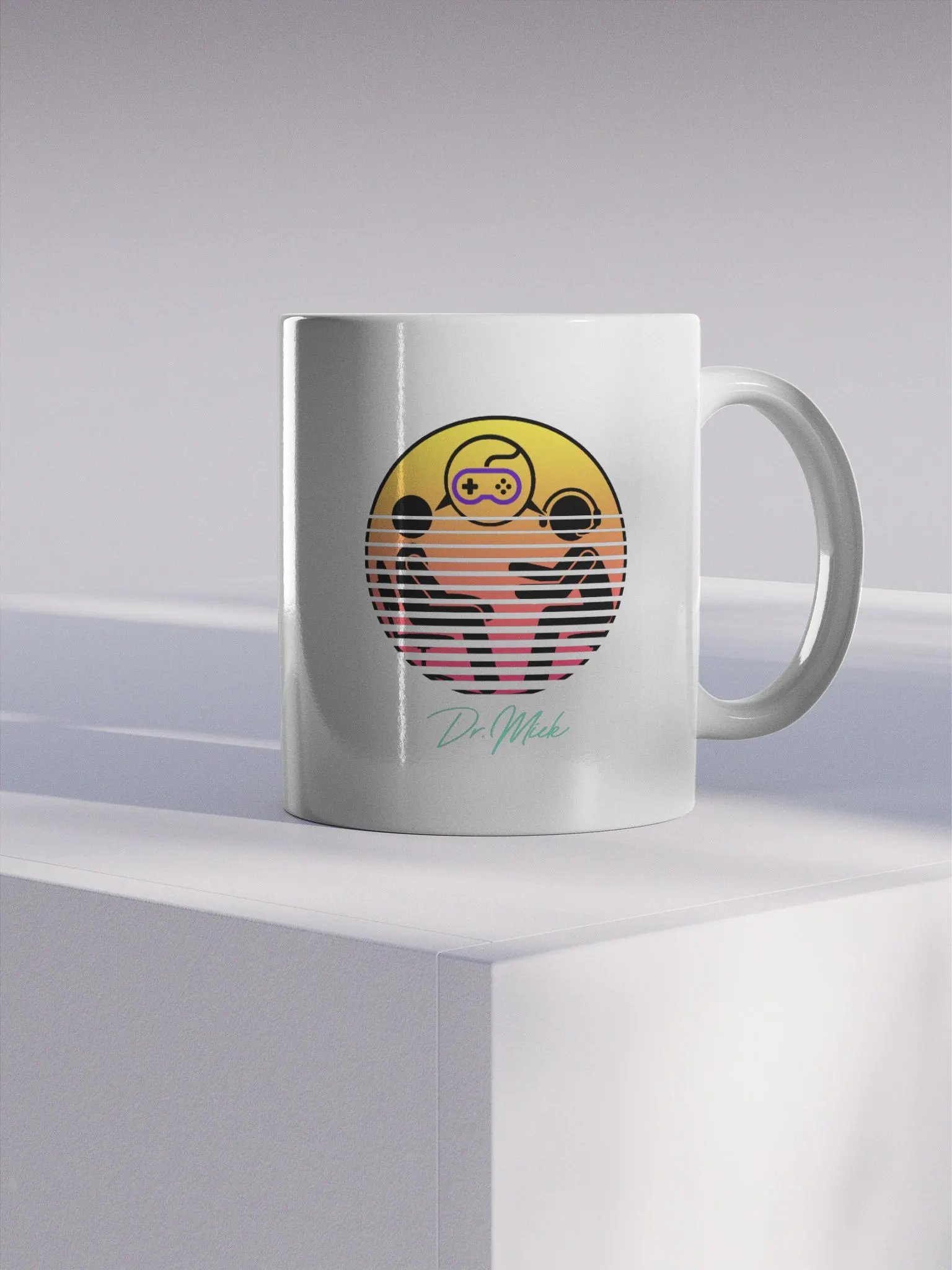 Outrun Logo Mug product image (4)