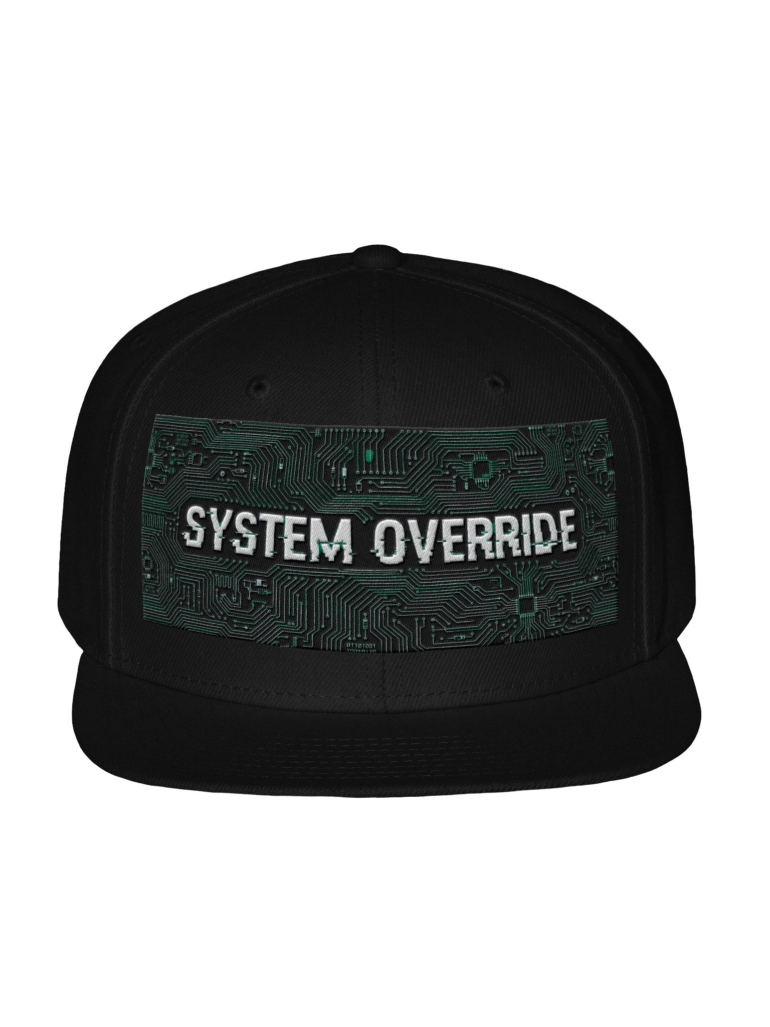 Glitch Circuit Snapback Cap product image (1)