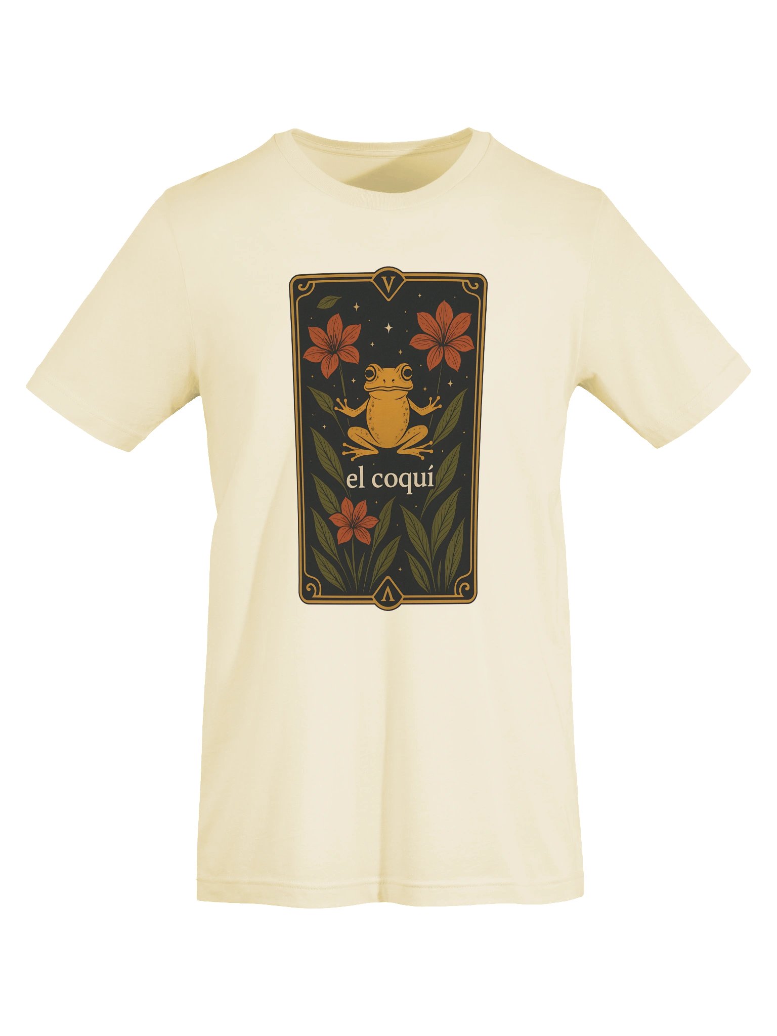 El Coquí Carta Tarot Camiseta Unisex product image (5)