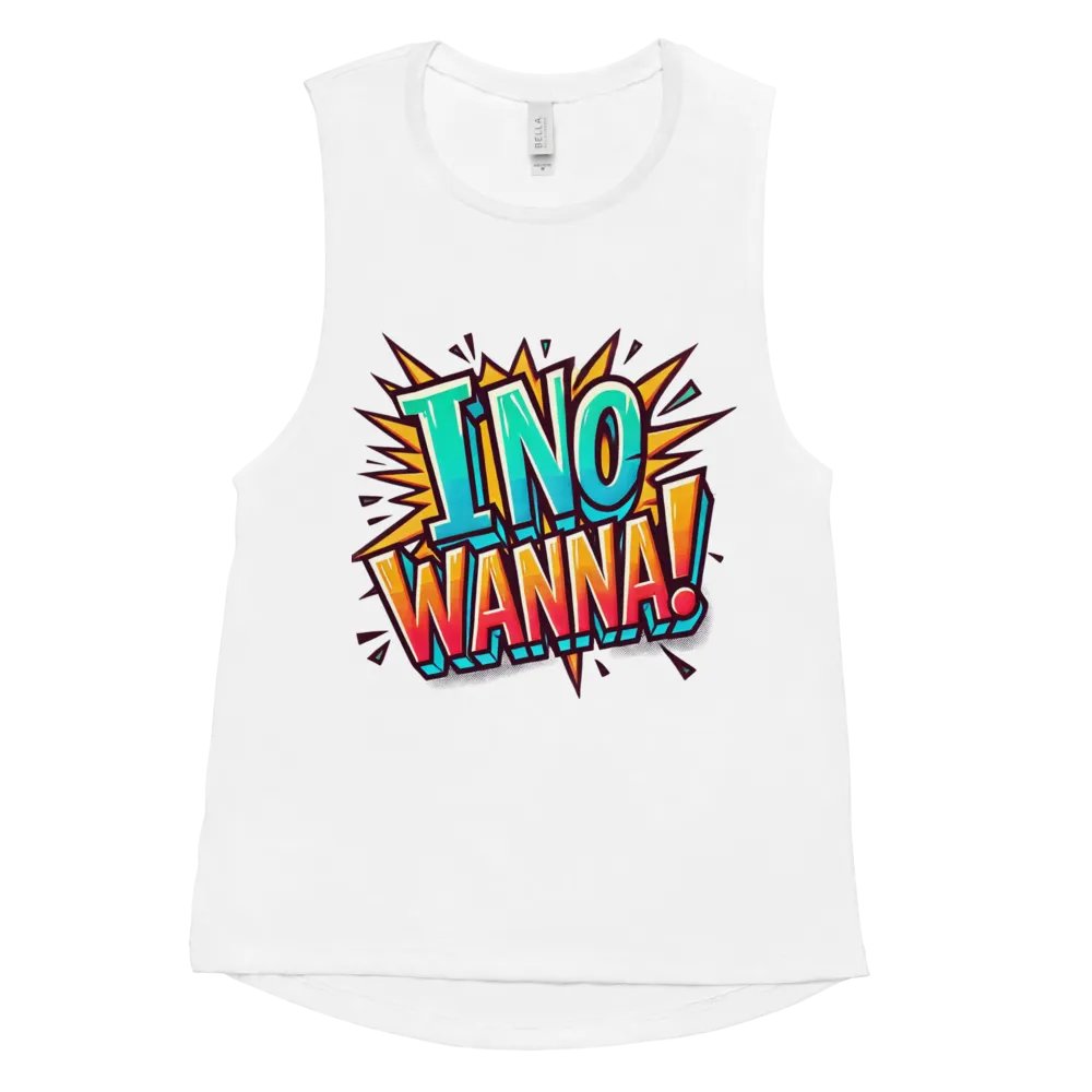 I NO WANNA WOMANS TANK product image (11)