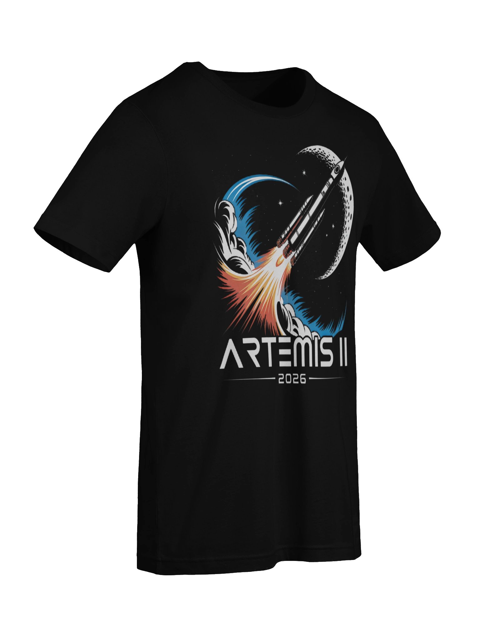 Artemis II Launch to The Moon Space Mission 2026 Supersoft T-shirt product image (76)