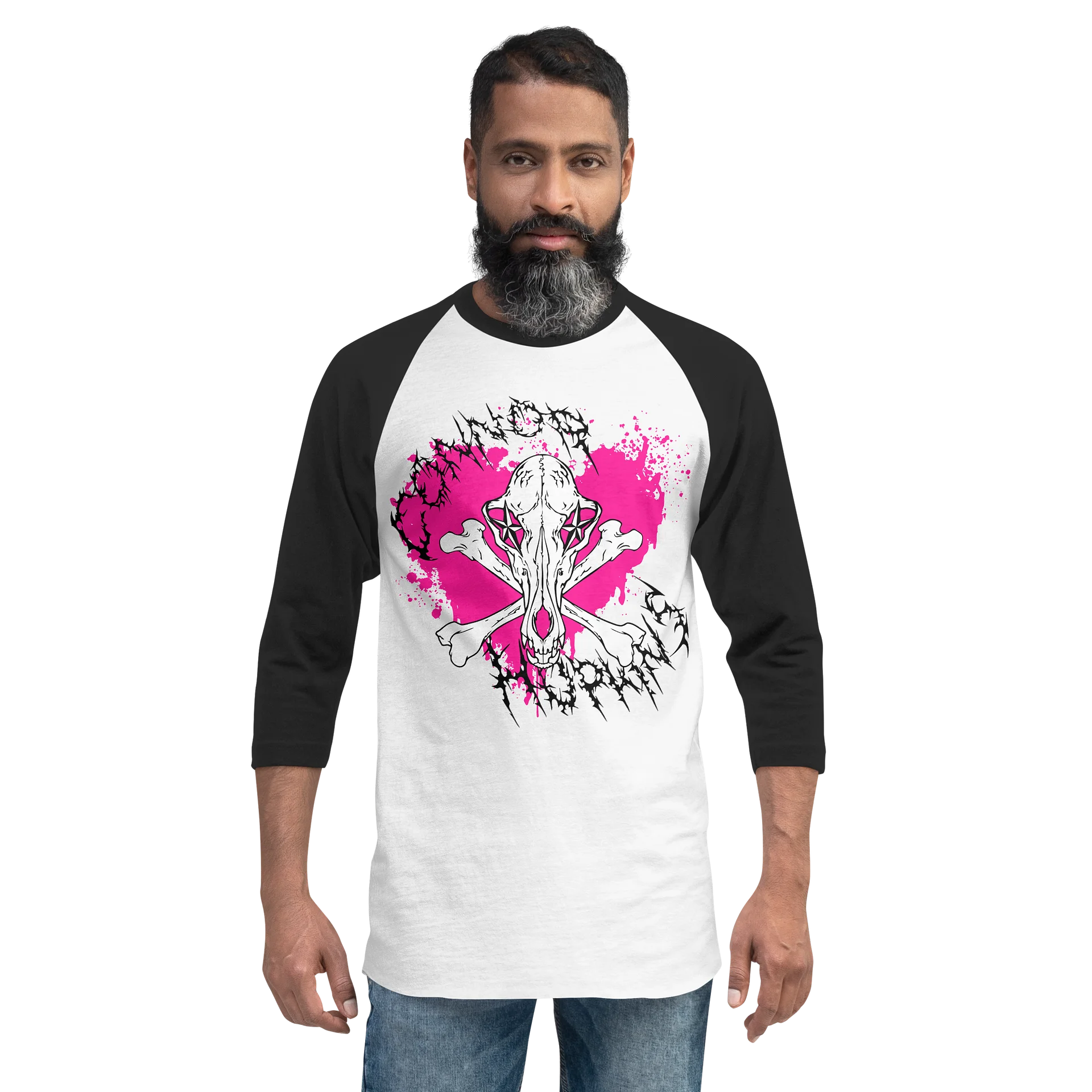 Skull Yeah Baseball Tee product image (2)