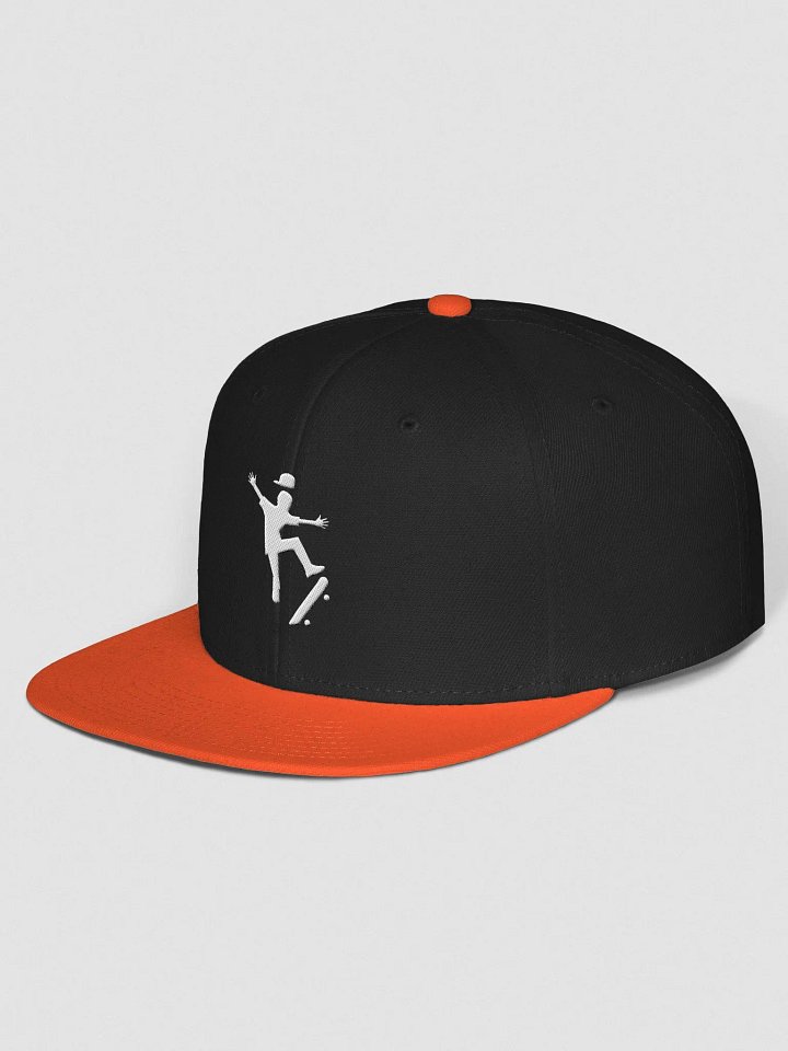 Dazzle Deck Black & Orange Baseball Cap product image (2)